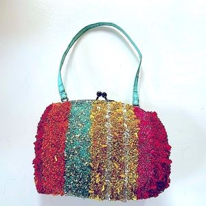 SANTI Beaded Mini Bag/Pastels